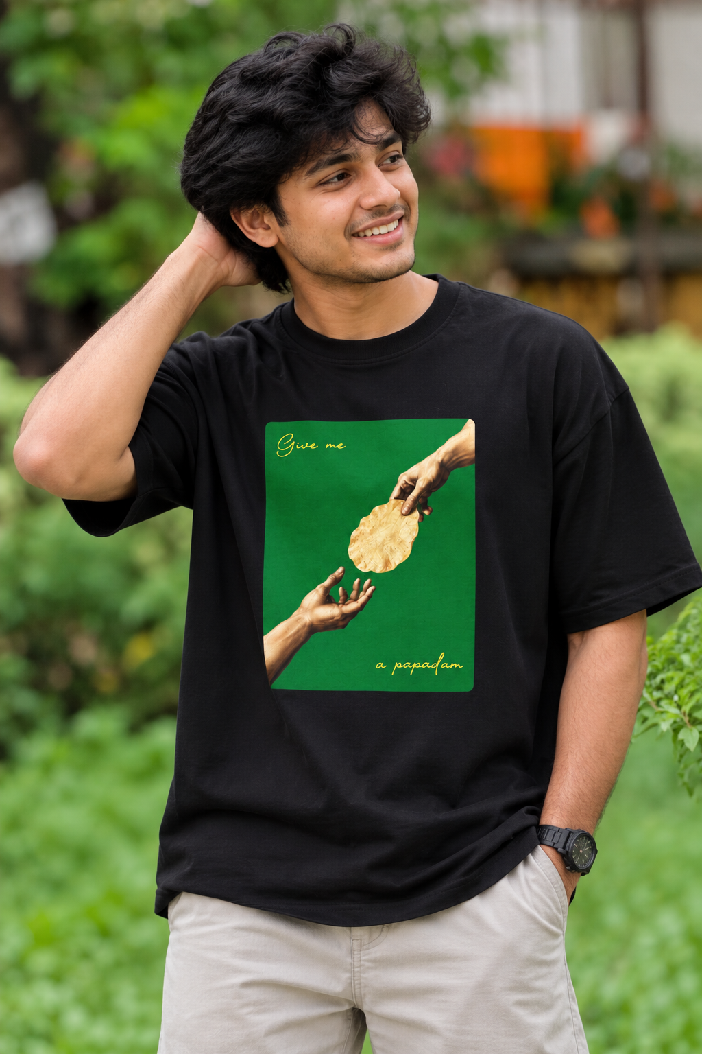 Give Me a Papadam Oversized