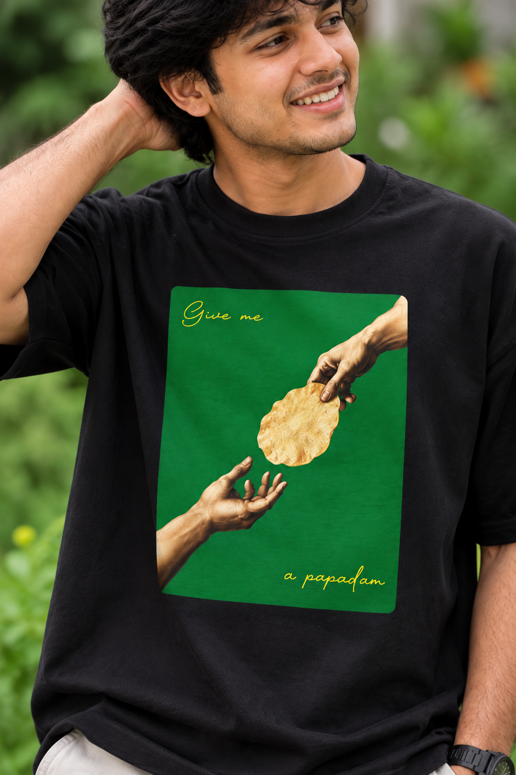 Give Me a Papadam Oversized